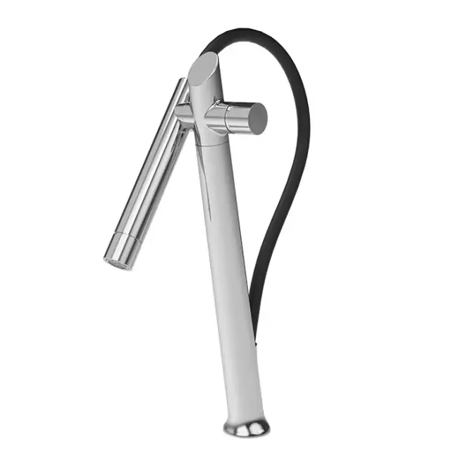 Fima Carlo Frattini Kitchen Смеситель для кухни, выдвижной излив, лейка на магните, цвет: chrome F7050CR