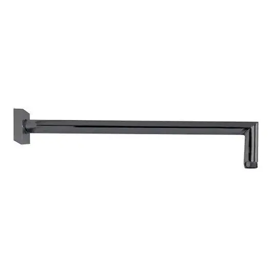 Fima Carlo Frattini Кронштейн для верхнего душа, настенный 35 см, цвет: brushed black chrome F2538CS