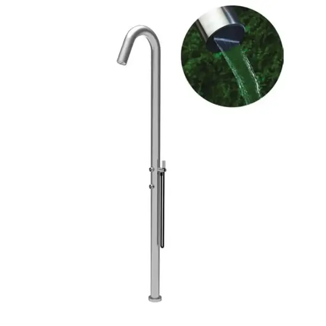 Fima Carlo Frattini Outdoor Душевая колонна 240 см, верхний и ручной душ, цвет: stainless steel F5970X2CINOX