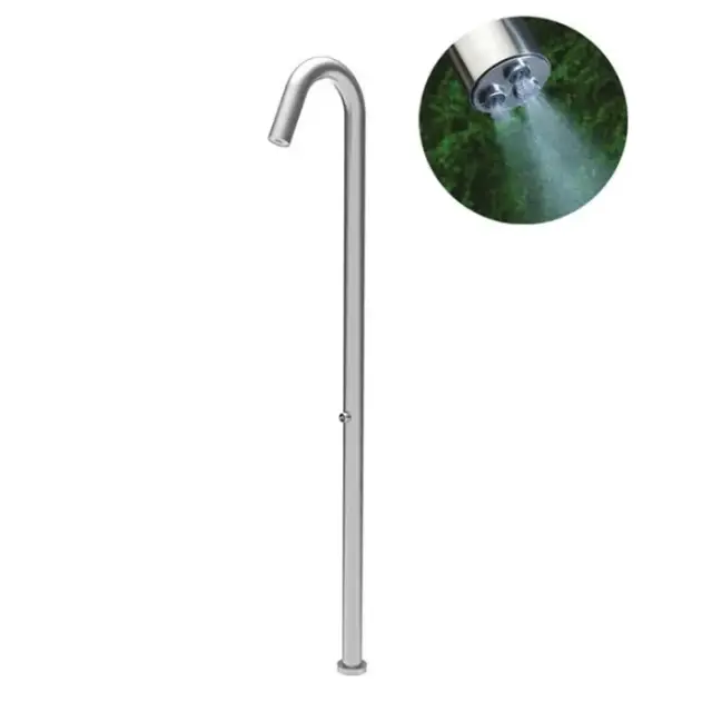 Fima Carlo Frattini Outdoor Душевая колонна напольная 240 см, верхний душ, цвет: stainless steel F5970X1MINOX