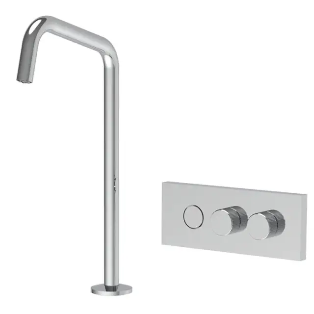 Fima Carlo Frattini Switch Смеситель для раковины встраив. c кнопкой, излив 16 см, цвет: chrome F5951DCR