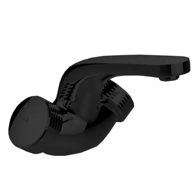 Fima Carlo Frattini Texture Collection Смеситель для раковины, с д/к, излив 15 см, цвет: black matt F5621HNS