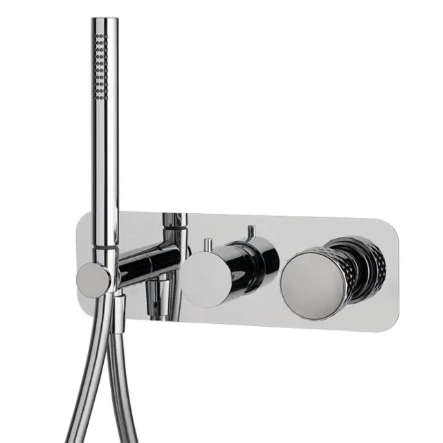 Fima Carlo Frattini Texture Collection Смеситель для душа встраиваемый, без накладки, цвет: chrome F5619WX2XCR