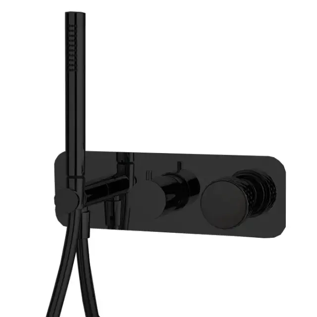 Fima Carlo Frattini Texture Collection Смеситель для душа встраив, без накладки, цвет: black matt F5619WX2XNS