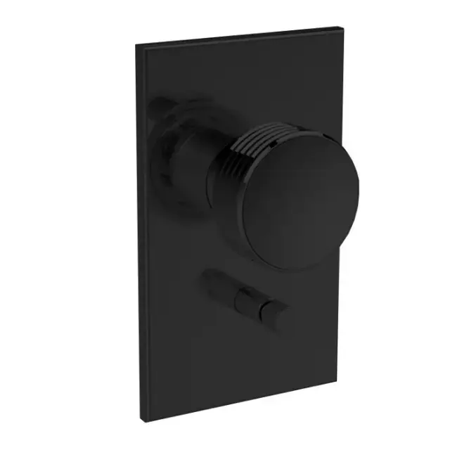 Fima Carlo Frattini Texture Collection Смеситель для душа встраив, без накладки, цвет: black matt F5609X2HNS