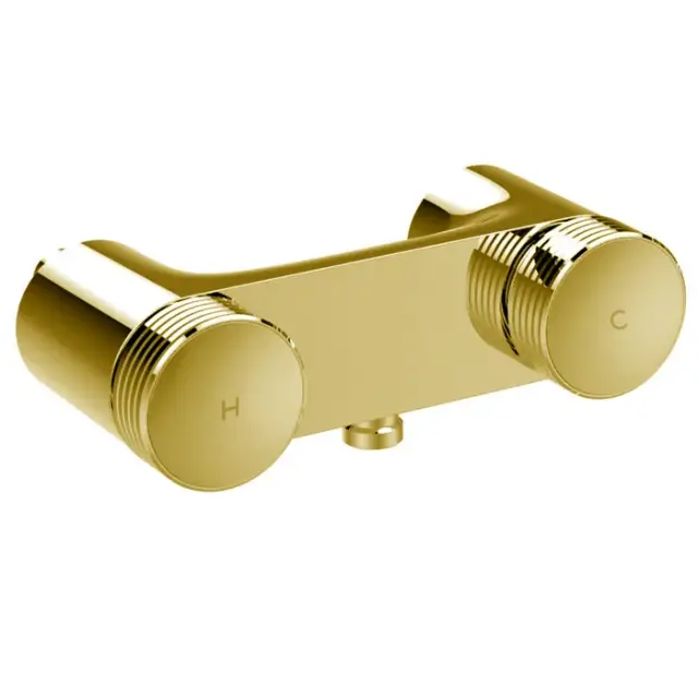 Fima Carlo Frattini Texture Collection Смеситель для душа, без накладки, без излива, цвет: gold F5605/1HOR