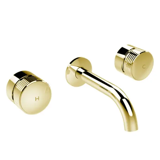 Fima Carlo Frattini Texture Collection Смеситель для раковины встраив., без накладки, цвет: gold F5601/5HOR