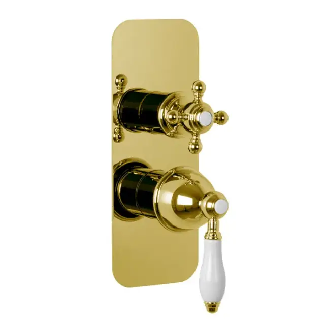 Fima Carlo Frattini Herend Смеситель для душа встраиваемый, 2-3 потребителя, цвет: gold F5409X6OR