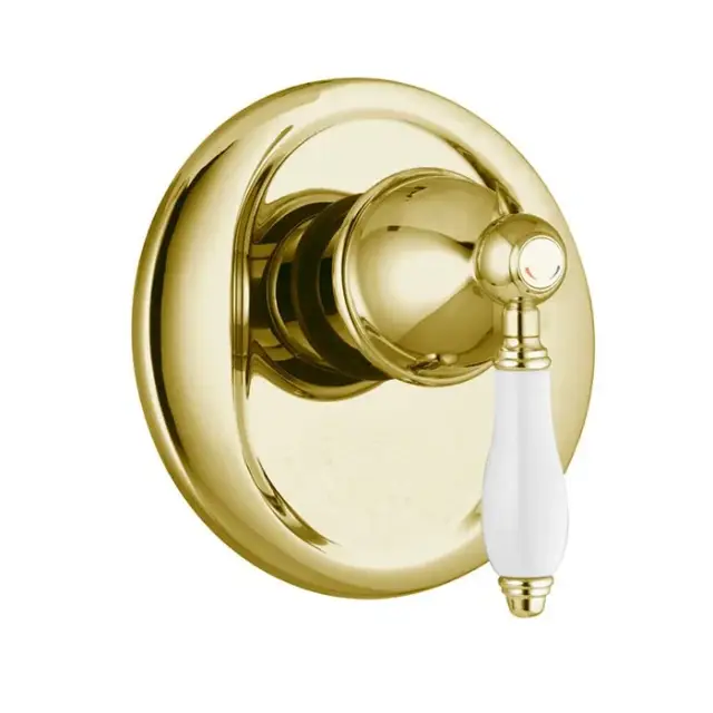 Fima Carlo Frattini Herend Смеситель для душа встраиваемый, внешняя часть, 1 потребитель, цвет: gold F5409X1OR