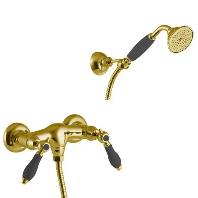 Fima Carlo Frattini Herend Смеситель для душа с душевым комплектом, без излива, цвет: gold F5405CNOR