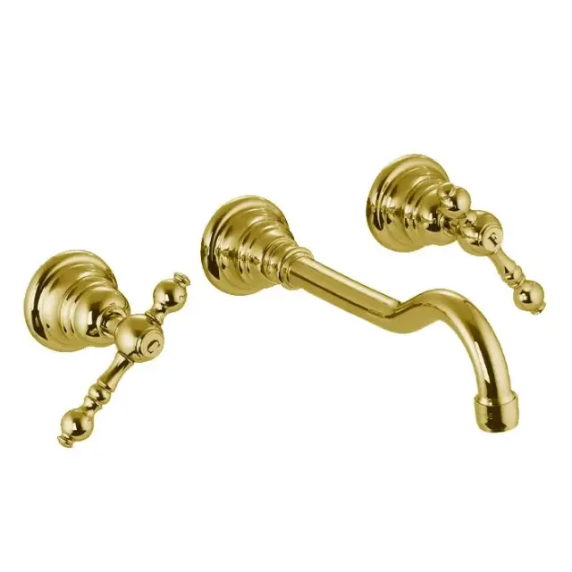 Fima Carlo Frattini Epoque Смеситель для раковины встраиваемый, излив 20 см, цвет: gold F5051L/5OR