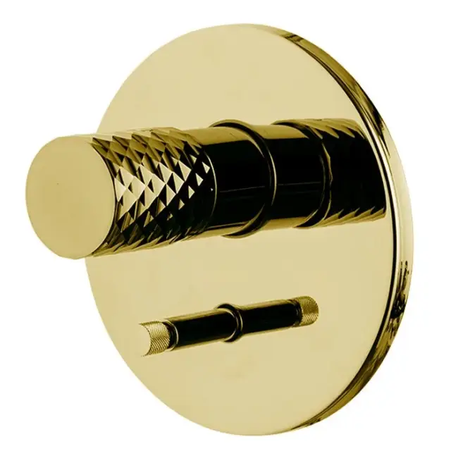 Fima Carlo Frattini Spillo Tech Смеситель для душа встраиваемый, 2 потребителя, цвет: gold F3039TE2XOR