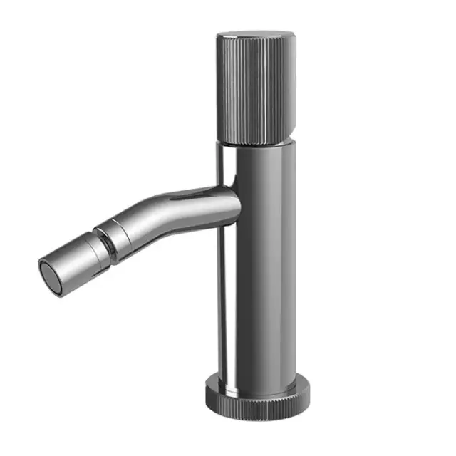 Fima Carlo Frattini Spillo Up Смеситель для биде, с донным клапаном, излив 12,3 см, цвет: chrome F3032XSPCR