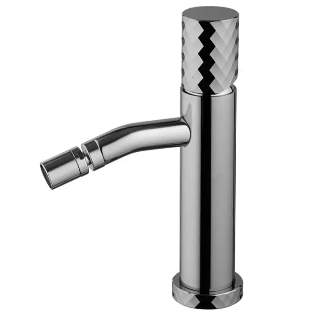 Fima Carlo Frattini Spillo Tech Смеситель для биде, с донным клапаном, излив 10,3 см, цвет: chrome F3032TXSXCR
