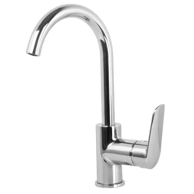 Fima Carlo Frattini Spot Смеситель для раковины Energy Saving с д/к, излив 15,5 см, цвет: chrome F3011CR.2.ES