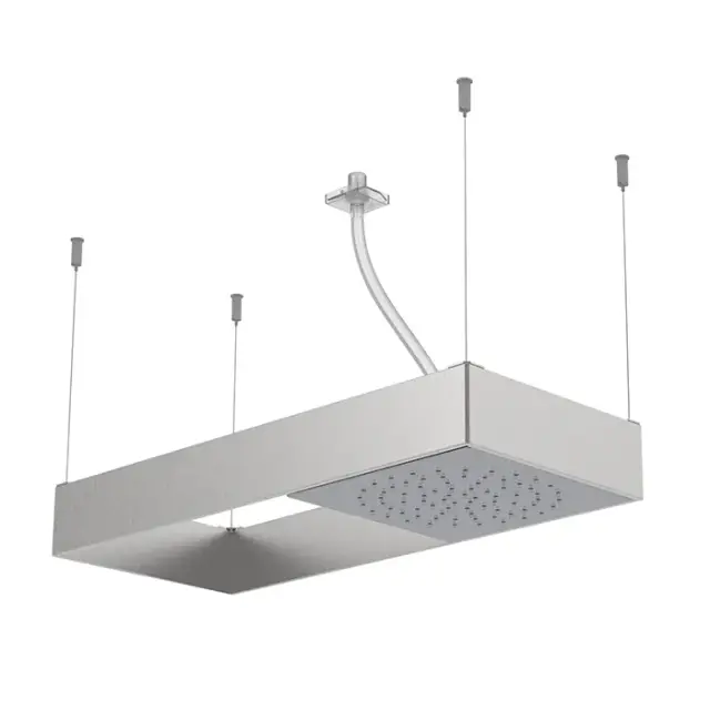 Fima Carlo Frattini Wellness Верхний душ 62х26 см, 1 режим, цвет: chrome F2993SCR