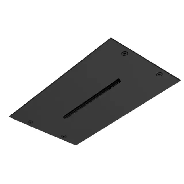 Fima Carlo Frattini Soffioni Потолочный душ 35х20 см, встраиваемый, 1 режим, цвет: black matt F2810NS