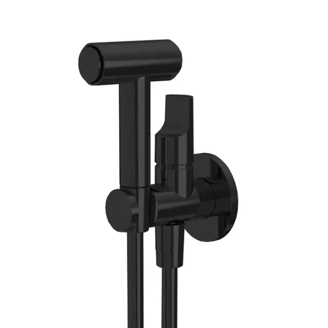 Fima Carlo Frattini Collettivita Гигиенический душ встраиваемый, внешняя часть, цвет: black matt F2320/4NS