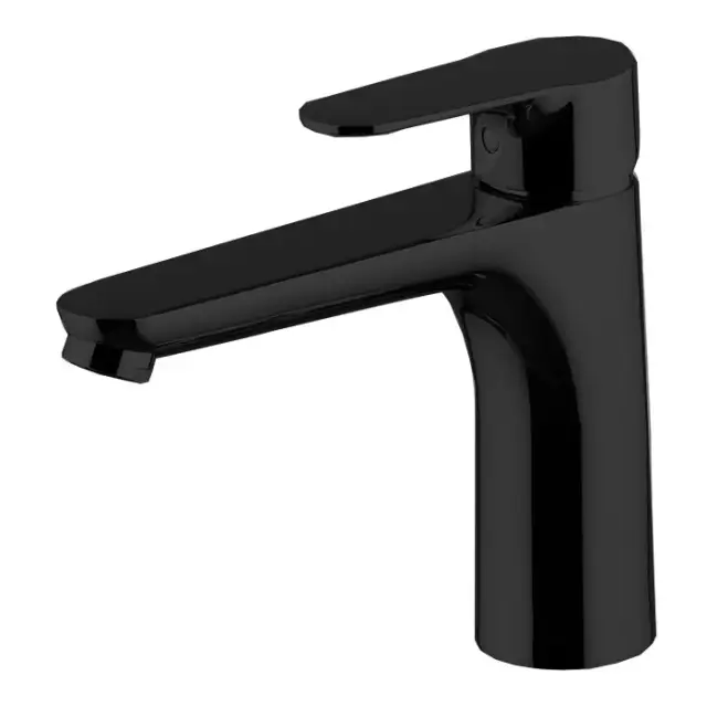 Fima Carlo Frattini Serie 22 Смеситель для раковины, без д/к, излив 13,9 см, цвет: black matt F3831LNS.1