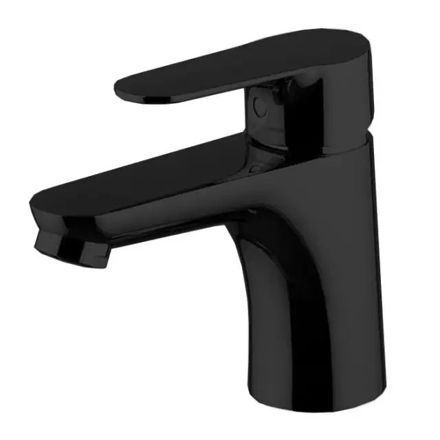 Fima Carlo Frattini Serie 22 Смеситель для раковины Energy Saving, излив 10,1 см, цвет: black matt F3831NS.ES