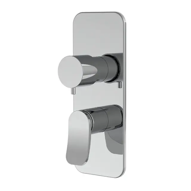 Fima Carlo Frattini Flo' Смеситель для душа встраиваемый, 2-3 потребителя, цвет: chrome F3809X6CR