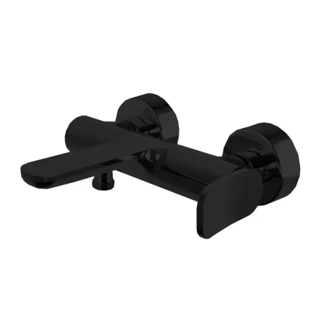 Fima Carlo Frattini Flo' Смеситель для душа без душевого комплекта, цвет: black matt F3804/1NS