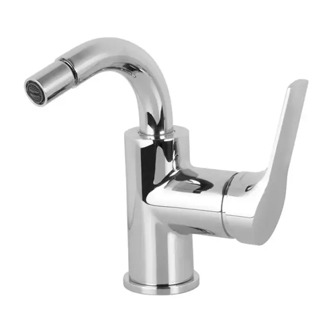 Fima Carlo Frattini Serie 4 Смеситель для биде, с донным клапаном, излив 10,7 см, цвет: chrome F3782WCR