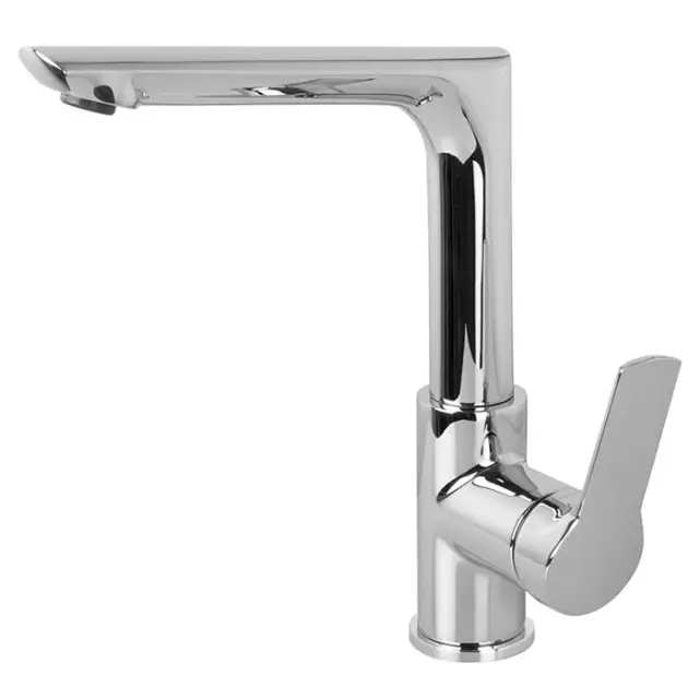 Fima Carlo Frattini Serie 4 Смеситель для раковины, без донного клапана, излив 15,9 см, цвет: chrome F3781FNCR.1