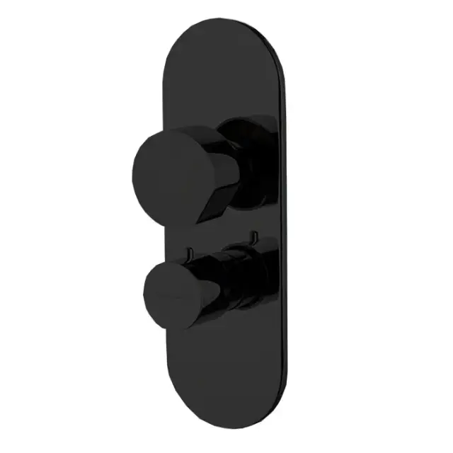 Fima Carlo Frattini So Смеситель для душа встраиваемый, без ручек 2-3 потребителя, цвет: black matt F3189X7NS