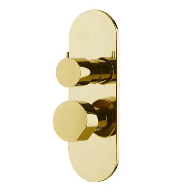 Fima Carlo Frattini So Смеситель для душа встраиваемый, без ручек 2-3 потребителя, цвет: gold F3189X6OR