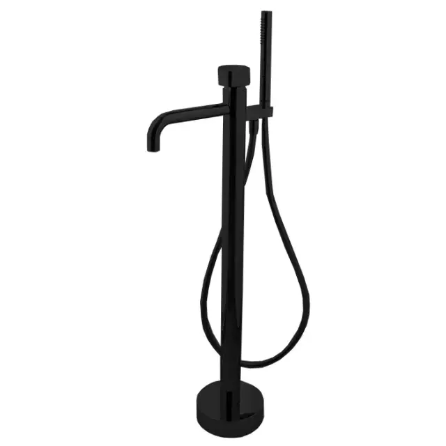 Fima Carlo Frattini So Смеситель для ванны напольный, без ручки, выс. излива 72 см, цвет: black matt F3184/4NNS