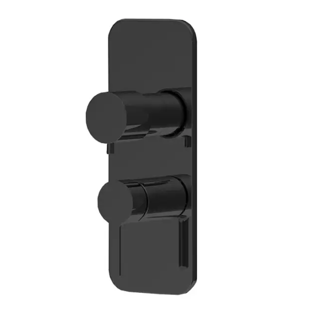 Fima Carlo Frattini Snap Смеситель для душа встраиваемый, 2-3 потребителя, цвет: black matt F3119X6NS