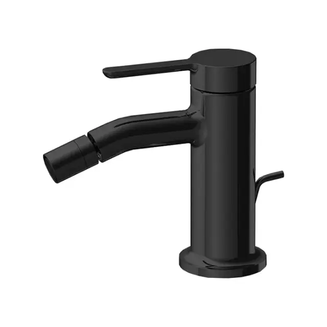 Fima Carlo Frattini Snap Смеситель для биде, без донного клапана, излив 10,4 см, цвет: black matt F3112NS.1