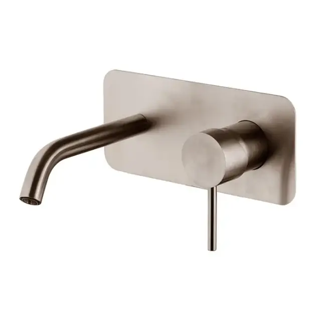 Fima Carlo Frattini Spillo Steel Смеситель для раковины встраив., излив 15 см, цвет: stainless steel F3081WX5INOX