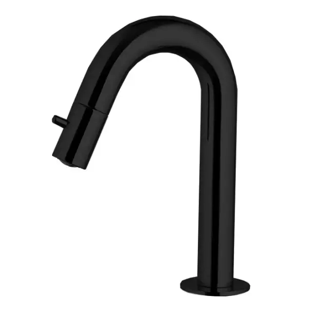 Fima Carlo Frattini Collettivita Кран холодной воды, вентильный, излив 9,8 см, цвет: black matt F3061/2NS