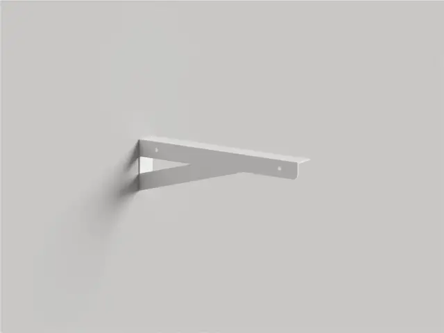 Salini Кронштейн для подвесной раковины 5х45х12 см, левый, цвет: RAL полностью матовый 1903305MF