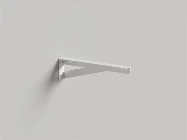 Salini Кронштейн для подвесной раковины 5х45х12 см, правый, цвет: RAL полностью матовый 1903304MF