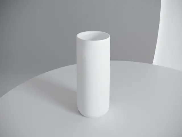 Salini Gocce Стакан настольный из S-Stone, цвет: белый матовый 1901201F