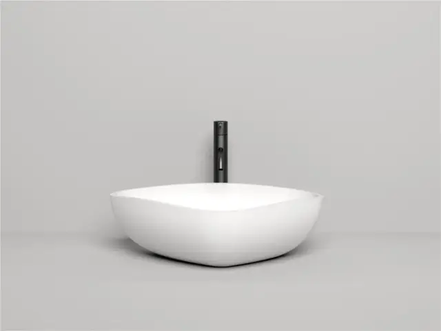 Salini Gloria 06 S-Sense Раковина чаша 56х39х16,5h см, без перелива, цвет: RAL глянцевый 1102106GF