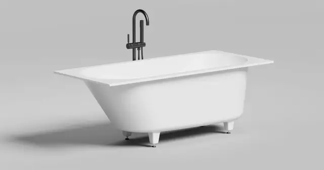 Salini Ornella Kit Ванна из S-Sense встраиваемая 160х70 см, цвет: белый матовый 102416M