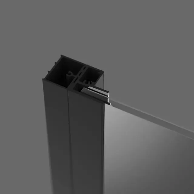 Radaway Расширительный профиль +2 см, цвет: black P01-276200054