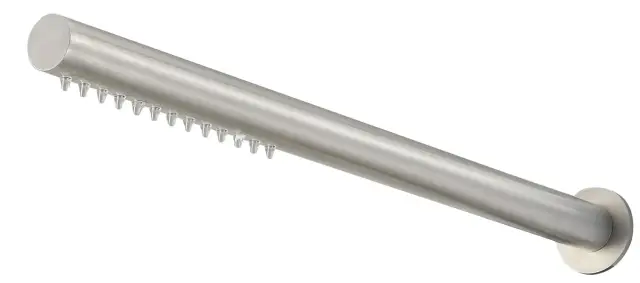 Treemme Showers Inox Верхний душ 4x36 см, 1 вид струи, цвет: нержавеющая сталь RWIT1147IS01