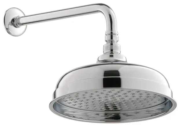Treemme Showers Classic Верхний душ d20 см, 1 вид струи, кронштейн настенный 30,4 см, цвет: chrome IT0495CCZZZZ
