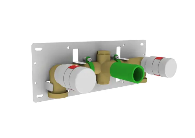 Treemme Shower Встраиваемая часть для смесителя на 2 потребителя RWIT3A60ZZ02