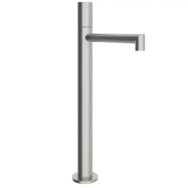 Treemme 28mm Смеситель для раковины высокий, без д/к, высота излива 24,3 см, цвет: нержавеющая сталь IT3B18ISGDZZ