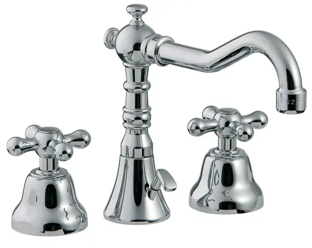 Treemme Romantica Смеситель для раковины, с д/к, длина излива 18 см, цвет: chrome IT3617CCPVZZ