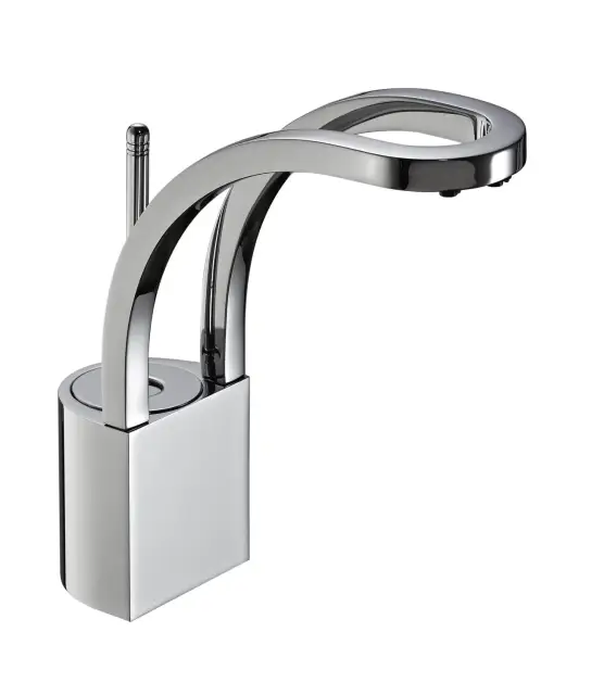 Treemme Philo Смеситель для раковины высокий, без д/к, высота излива 18,2 см, цвет: chrome IT7027CCPDZZ