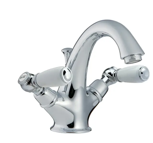 Treemme Old Italy Смеситель для раковины, с д/к, длина излива 14 см, цвет: chrome IT4414CCSOZZ