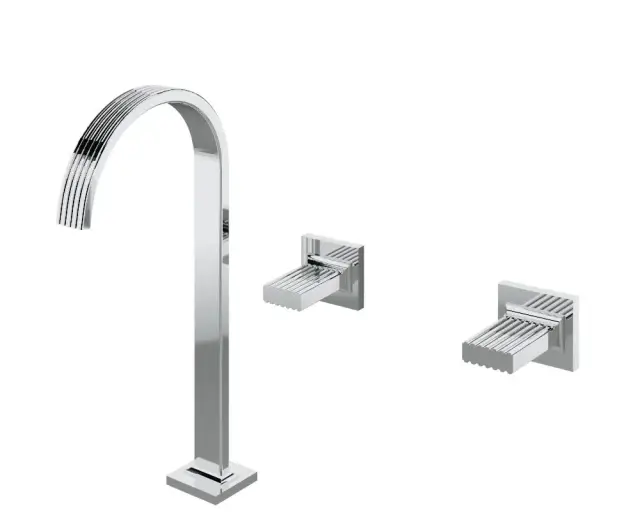 Treemme Kea Смеситель для раковины высокий на 3 отверстия, без д/к, высота излива 29,1, цвет: chrome RWIT3A85CCKO