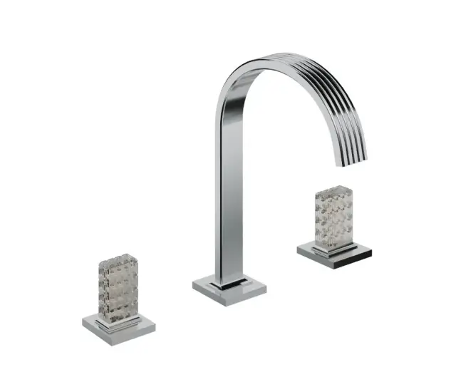 Treemme Kea Смеситель для раковины высокий на 3 отверстия, без д/к, высота излива 19,5, цвет: chrome IT7A16CCR_ZZ